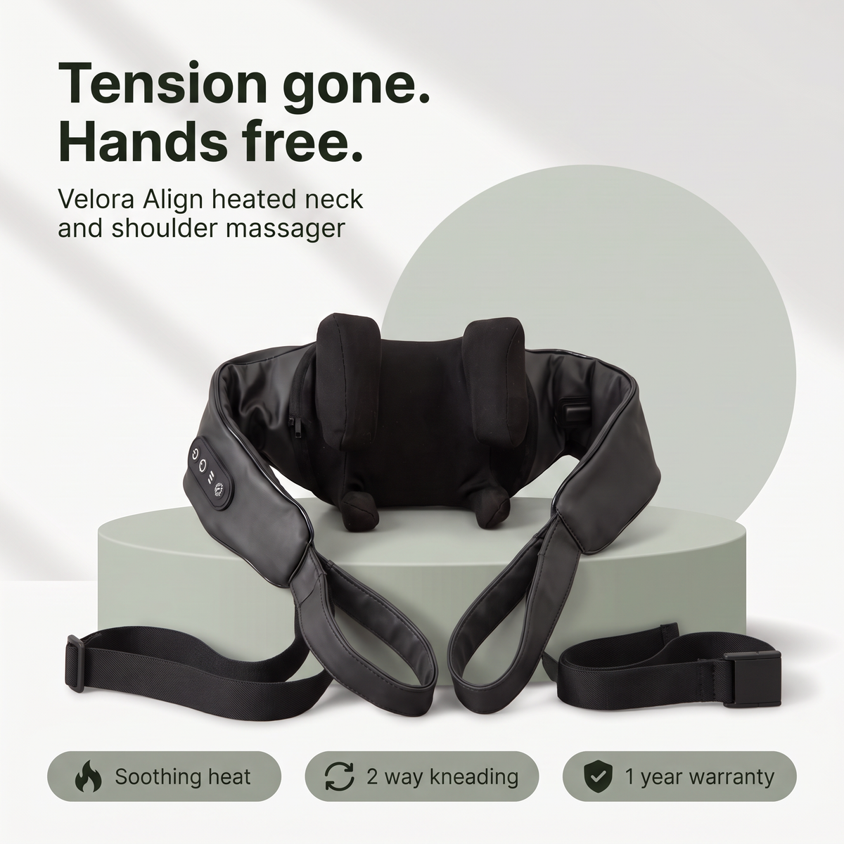 Velora Align Heated Neck and Shoulder Massager